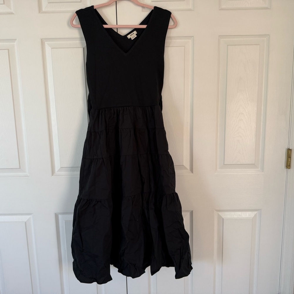Jason Wu Black Pleated Ruffled Cocktail Dress